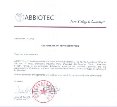 美國進口Abbiotec抗體中國獨家代理_深圳市豪地華拓生物科技_耗材產(chǎn)品_阿儀網(wǎng)